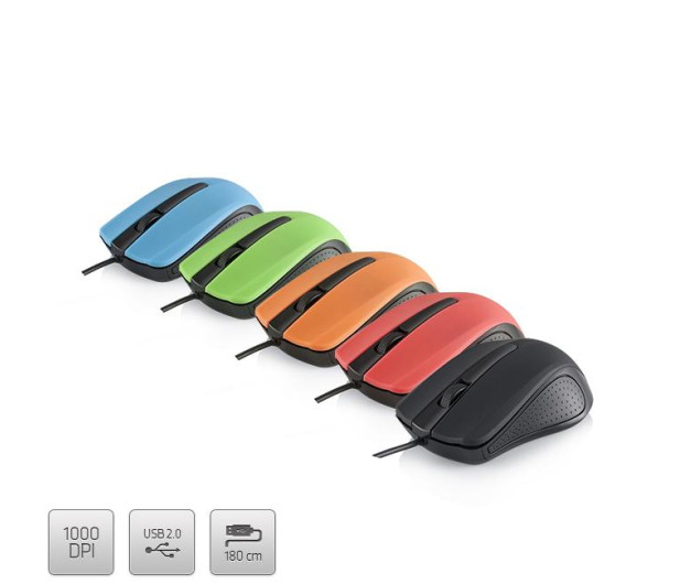 MODECOM M9 BLACK-RED M-MC-00M9-150 - 1390751 - zdjęcie 2